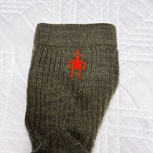 Smartwool Olive Green, Sz Medium, Full Cushion Crew Socks